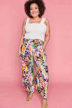 Lorraine Designs Pants & Jeans*Xane Jungle Daisy Pants