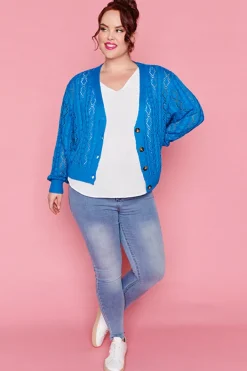 Layo Knits & Cardigans*Yvonne Cobalt Cardi