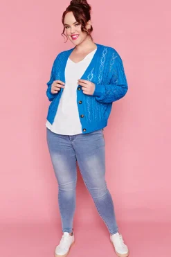 Layo Knits & Cardigans*Yvonne Cobalt Cardi