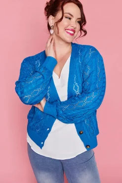 Layo Knits & Cardigans*Yvonne Cobalt Cardi