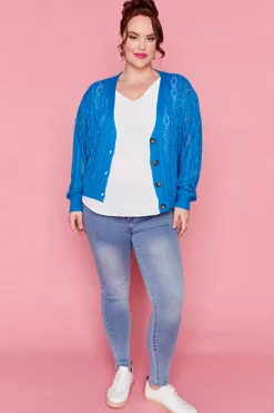 Layo Knits & Cardigans*Yvonne Cobalt Cardi