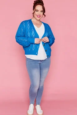 Layo Knits & Cardigans*Yvonne Cobalt Cardi