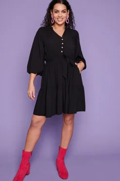 Lorraine Designs Casual Dresses | Fit & Flare Dresses*Zale Black Dress