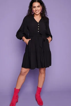 Lorraine Designs Casual Dresses | Fit & Flare Dresses*Zale Black Dress