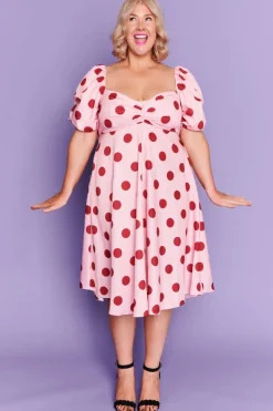 Lorraine Fit & Flare Dresses | Off The Shoulder Dresses*Zalia Sweet Spots Dress