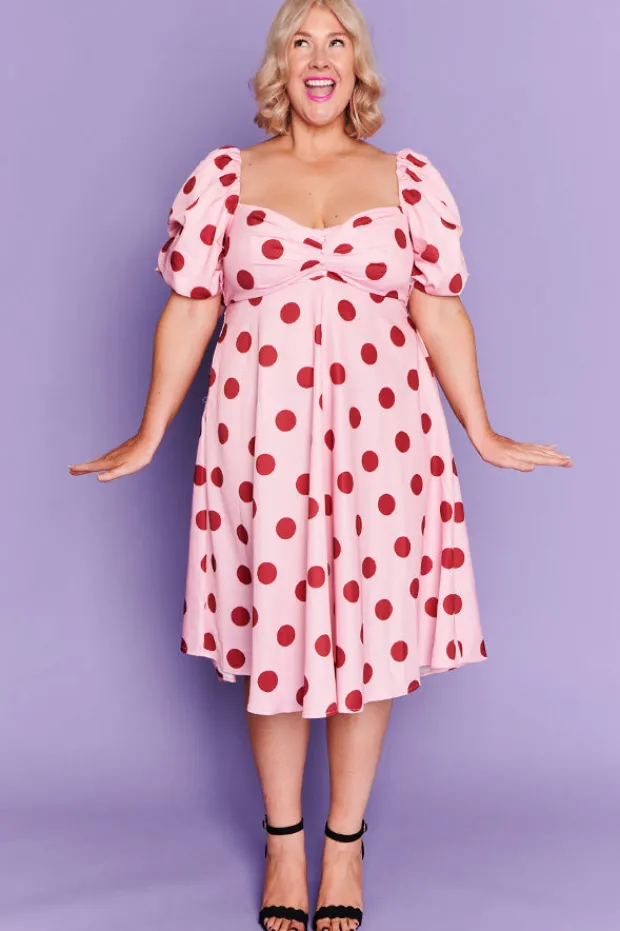 Lorraine Fit & Flare Dresses | Off The Shoulder Dresses*Zalia Sweet Spots Dress