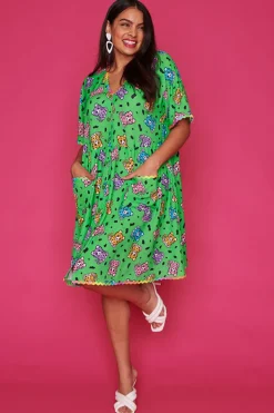 Lorraine Designs Casual Dresses | Shift Dresses*Zara Little Leopards Dress*
