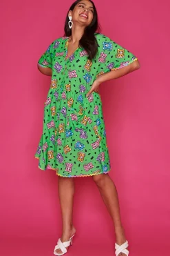 Lorraine Designs Casual Dresses | Shift Dresses*Zara Little Leopards Dress*