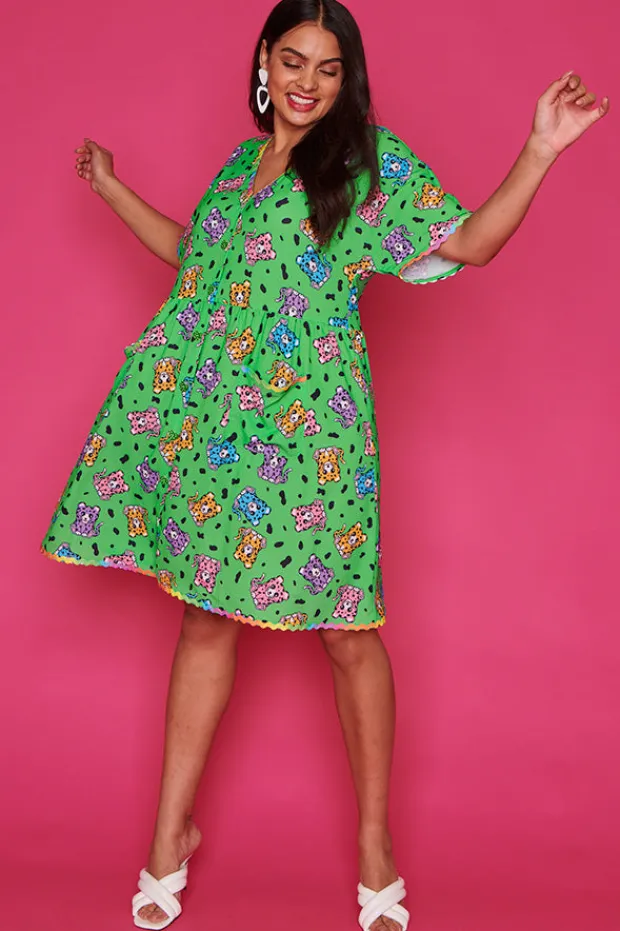 Lorraine Designs Casual Dresses | Shift Dresses*Zara Little Leopards Dress*