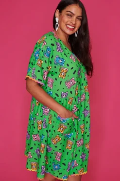 Lorraine Designs Casual Dresses | Shift Dresses*Zara Little Leopards Dress*