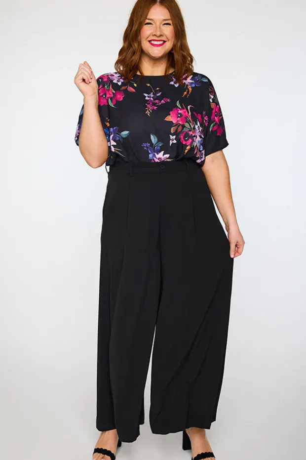 Lorraine Pants & Jeans*Zoey Black Pant
