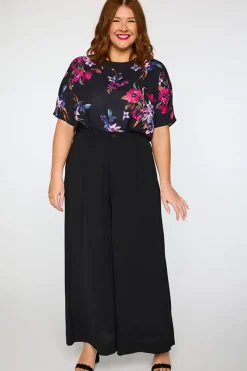 Lorraine Pants & Jeans*Zoey Black Pant