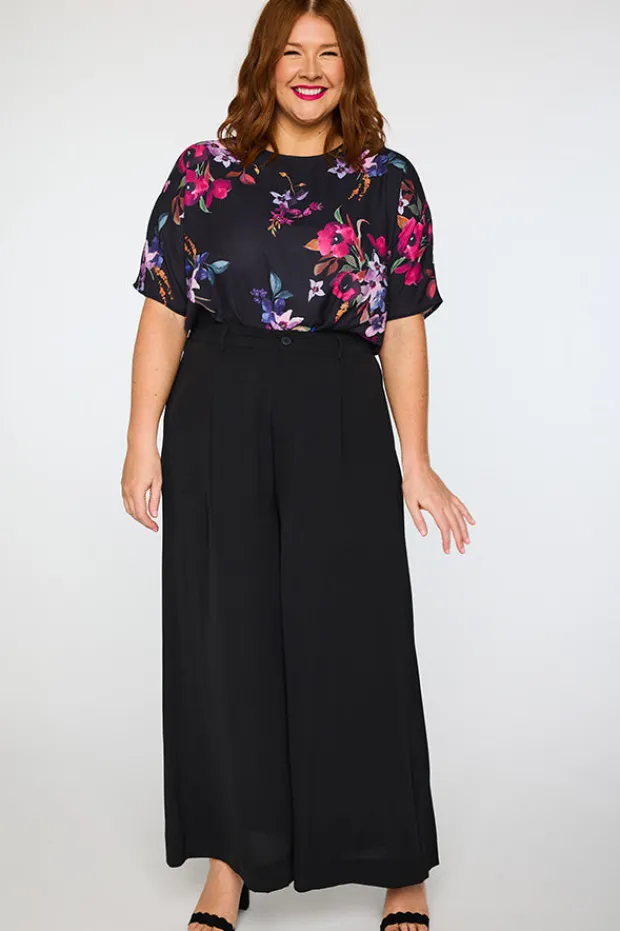 Lorraine Pants & Jeans*Zoey Black Pant