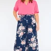 Lorraine Pants & Jeans*Zoey Navy Floral Pant